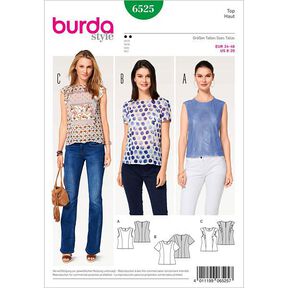 Top / Bluse, Burda 6525, 