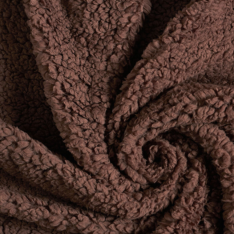 Sherpa ensfarvet – brun,  image number 3