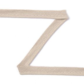 Paspelbånd Hør [10 mm] - beige, 
