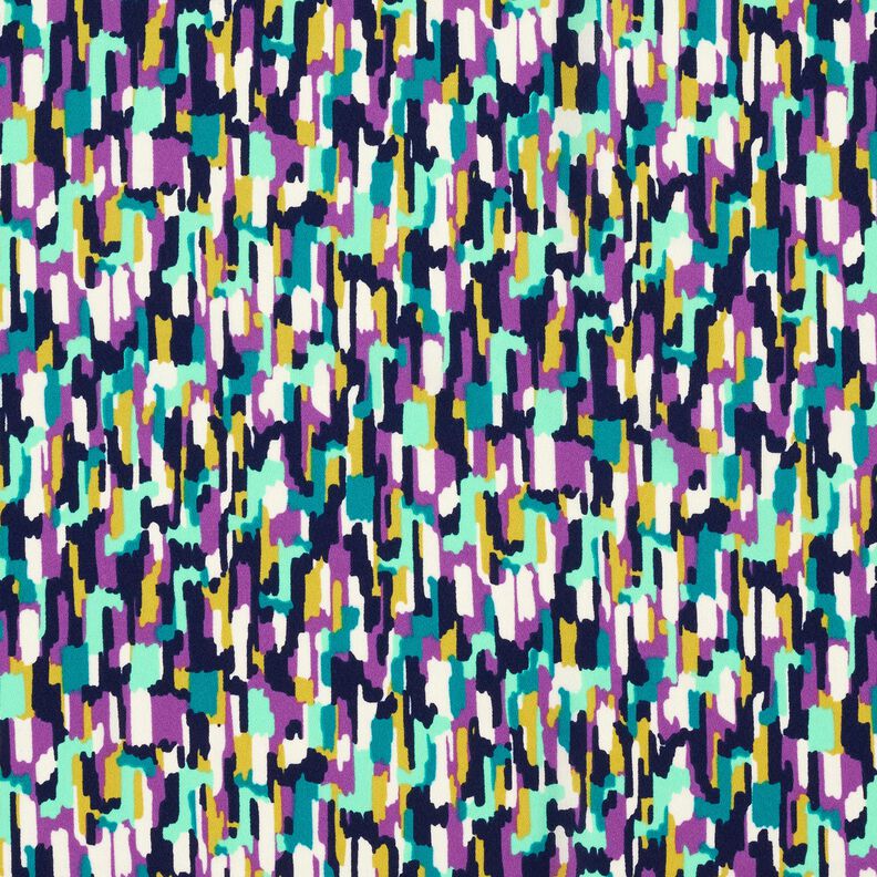 crepestof penselstrøg – lys mint/rødlilla,  image number 1