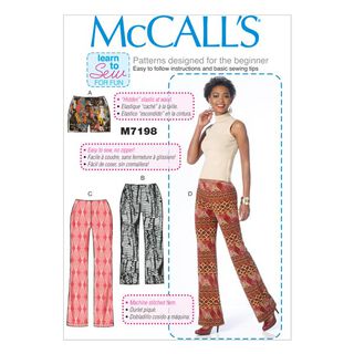 Shorts|Bukser, McCalls 7198 | 32 - 48, 