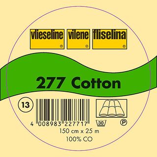 277 Cotton Volumenvlies | Vlieseline – hvid, 