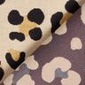 Dekorationsstof Gobelin Leopard – lysebeige/sort,  thumbnail number 4