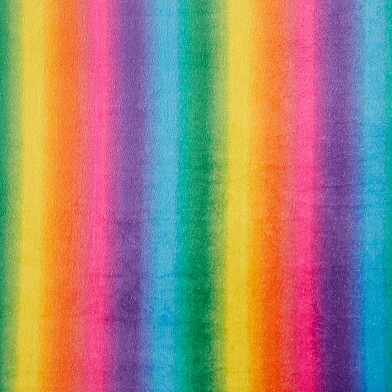 Kunstpels kulørt regnbue,  image number 1