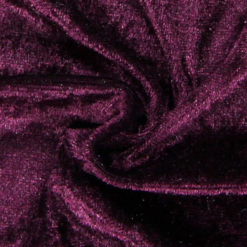 Nervøst velour – aubergine,  image number 2