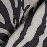 Polsterstof Jacquard zebra – sort/grå,  thumbnail number 4
