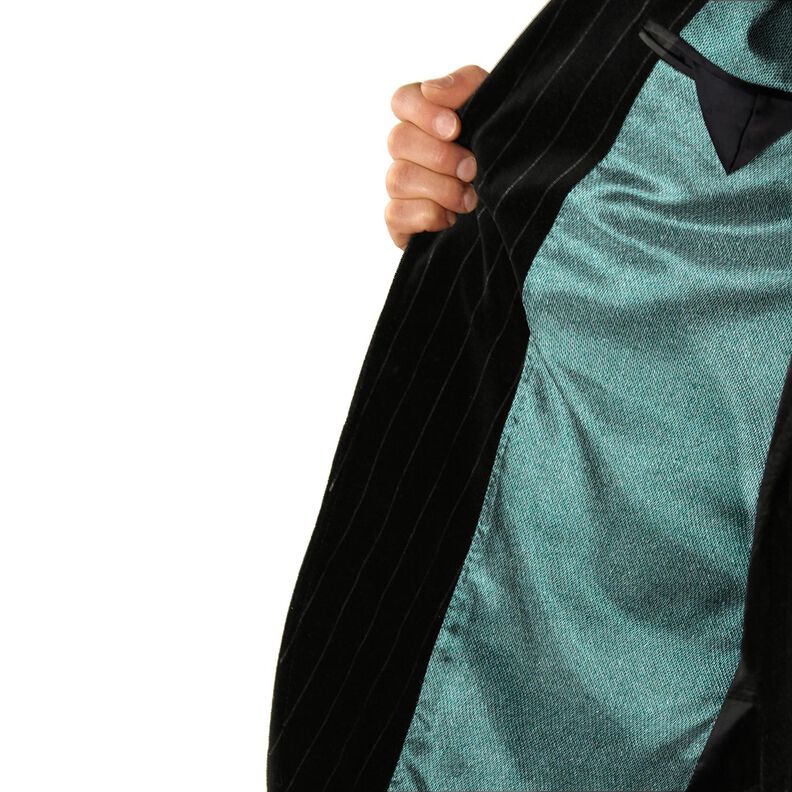 Satinfor ensfarvet – blågran,  image number 5