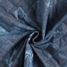 Quiltet stof chambray batik – jeansblå,  thumbnail number 4