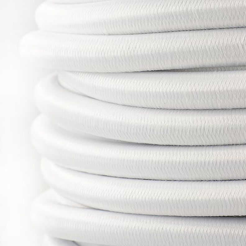 Outdoor Gummikordel [Ø 8 mm] – hvid,  image number 1