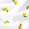 Bomuldspoplin citroner – hvid,  thumbnail number 2