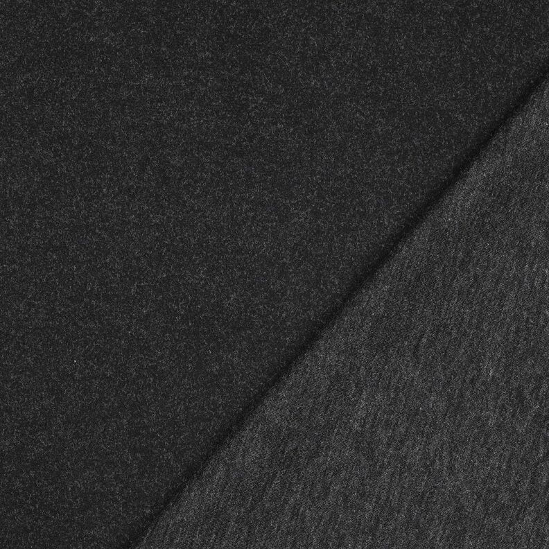 Doubleface Melange – sort,  image number 4