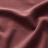 Frakkestof velour ensfarvet &ndash; merlot,  thumbnail number 2