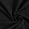 GOTS Trelags bomulds-musselin – sort,  thumbnail number 1