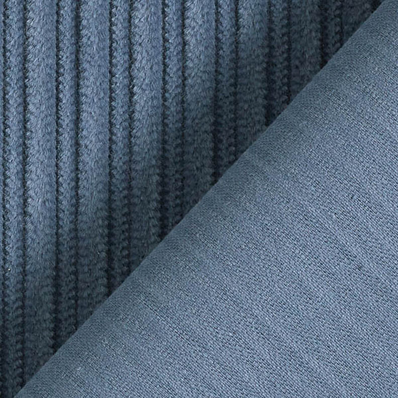 fancy fløjl bred og smal – jeansblå,  image number 3
