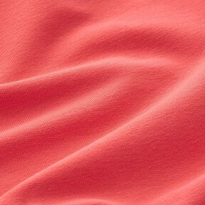 Let French Terry ensfarvet – hummerfarvet, 