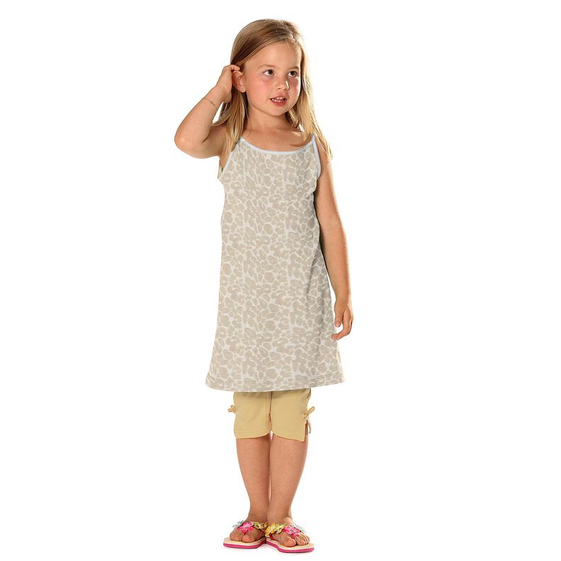 Frottéstof Stretch leo  – sand,  image number 5