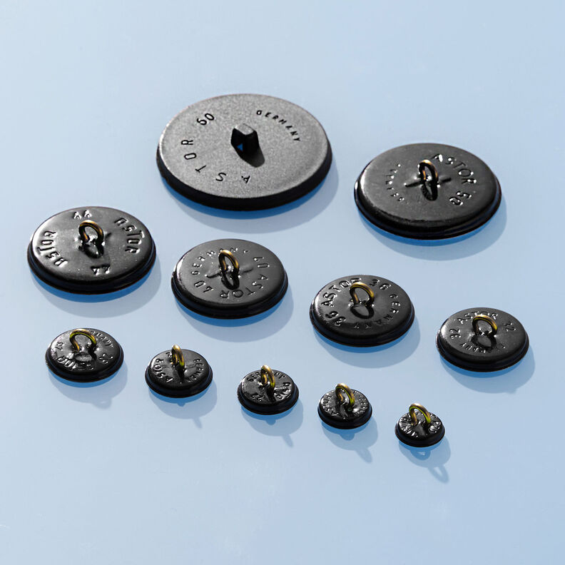 Betrukket knap, Lærred medium – bordeaux,  image number 3