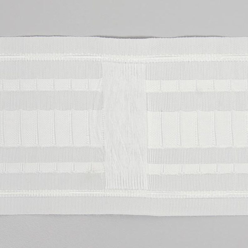 Rynkebånd med smalle læg og stropper 85 mm,  image number 1