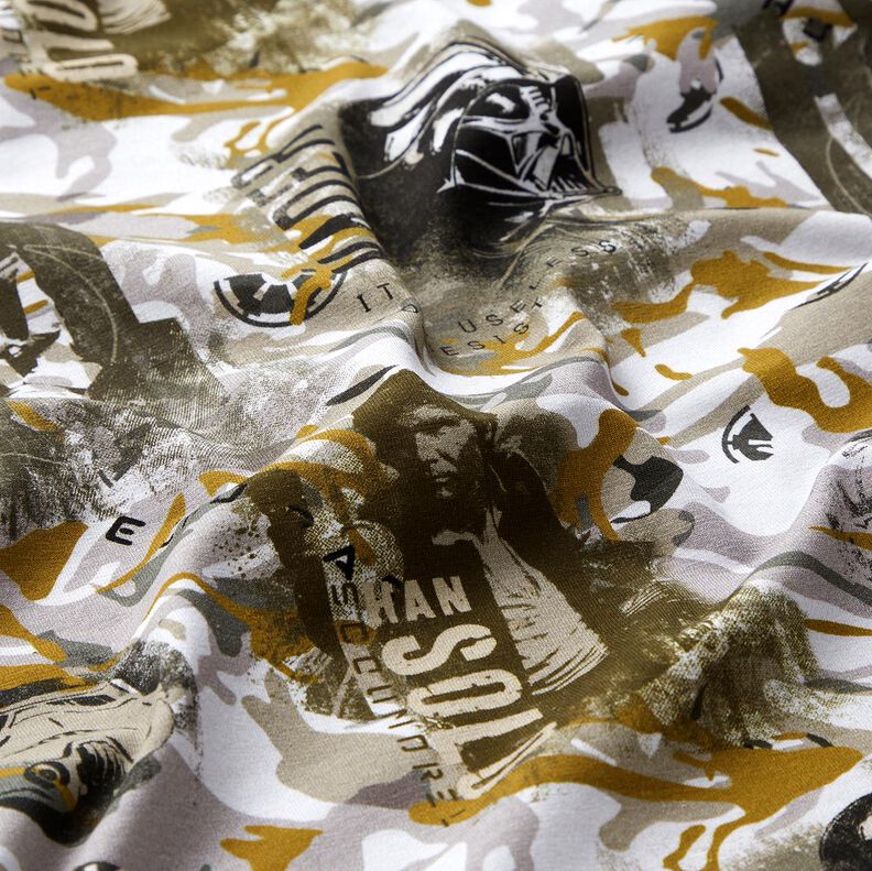 Bomuldsjersey camouflage | Star Wars – uldhvid,  image number 2