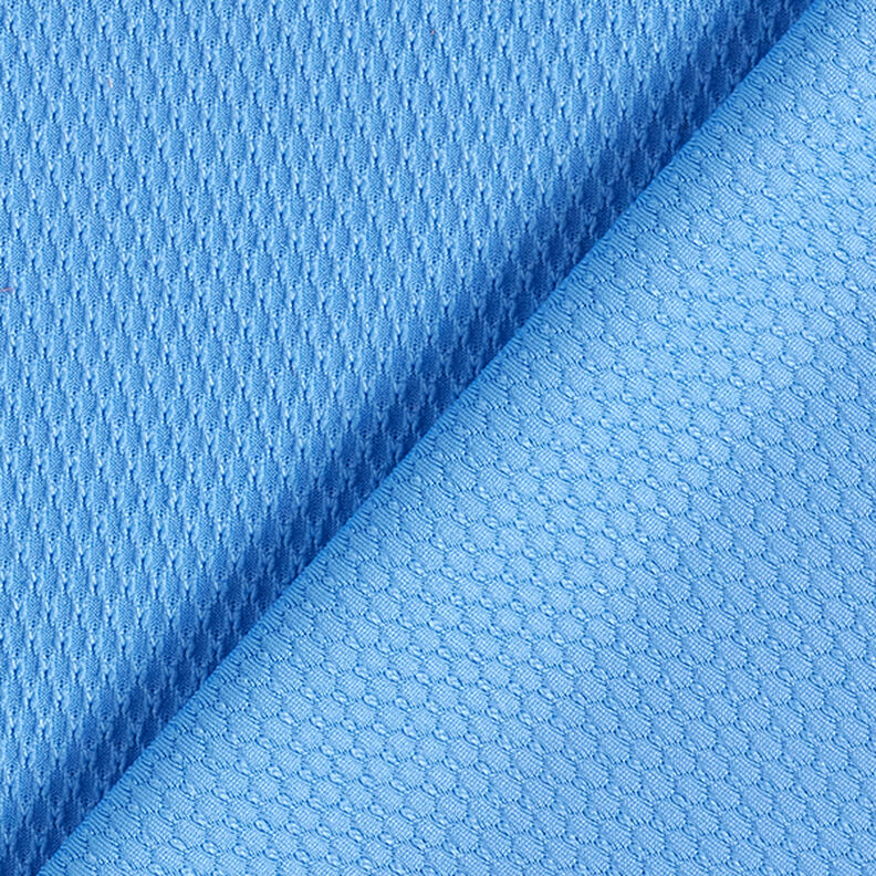 Jacquard jersey struktur – strålende blå,  image number 4