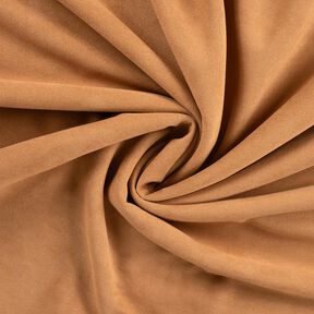 Velour med sherpa-fór – kanel, 