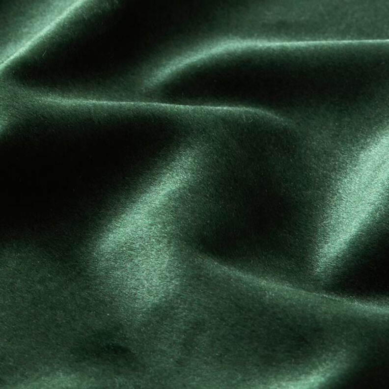 Dekorationsstof fløjl – mørkegrøn,  image number 2