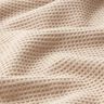 Frottéstof/Vaffelpiqué Ensfarvet – lys taupe,  thumbnail number 3