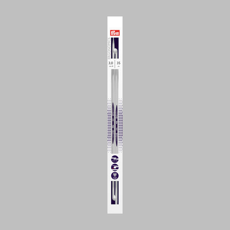 3|35 cm Strikkepinde til jakker Ergonomics | Prym,  image number 1