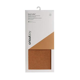 Cricut Smart Label skrivepapir 4-pak [13,9x30,4 cm] | Cricut – brun, 