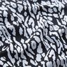 Badetøjsstof Leopardmønster – hvid/sort,  thumbnail number 2