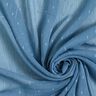 Chiffon Dobby Metallic nålestriber – strålende blå/sølv metallic,  thumbnail number 3