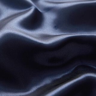 Polyestersatin – natblå, 