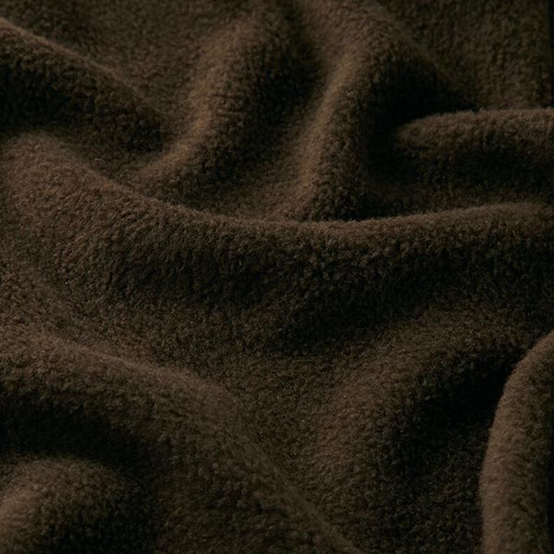 Antipilling fleece – mørkebrun,  image number 2