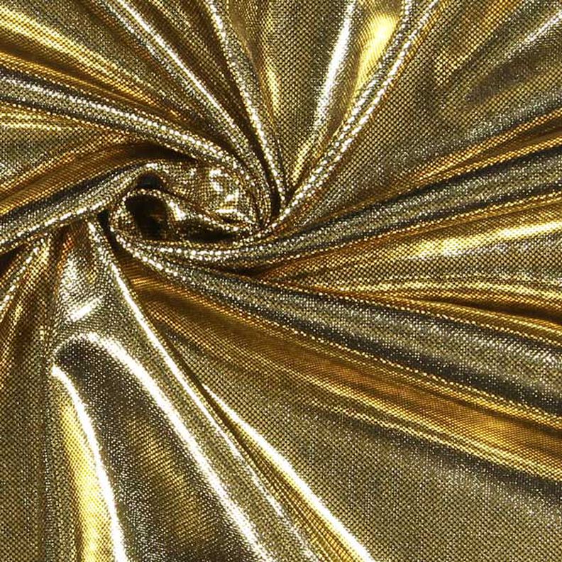 Dekostof Lamé – guld metallisk,  image number 2