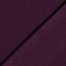 Rib stof ensfarvet – plum,  thumbnail number 3
