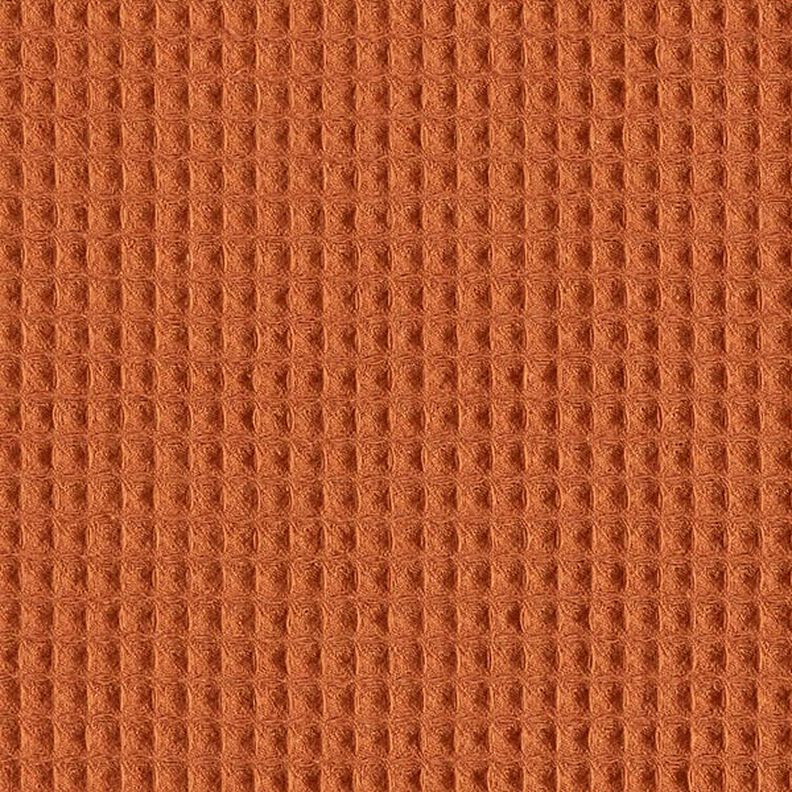 Vaffelpiqué – terracotta,  image number 5