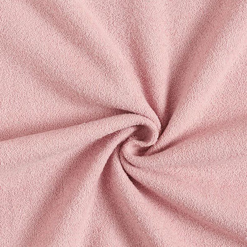 Bomuld Sweat Terry fleece – rosa,  image number 1