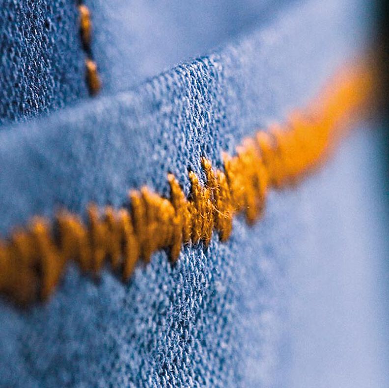 Sytrådssæt Denim med 5 jeans-synåle [ 100m | 8 Styk ] | Gütermann creativ – farvemix,  image number 7