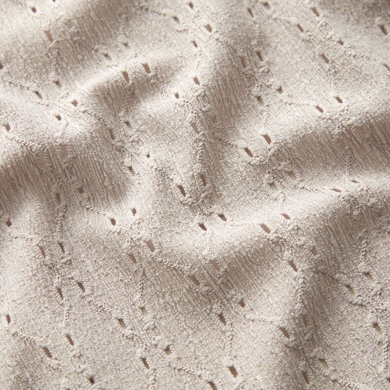 Crinckle jersey hulbroderi – anemone,  image number 2