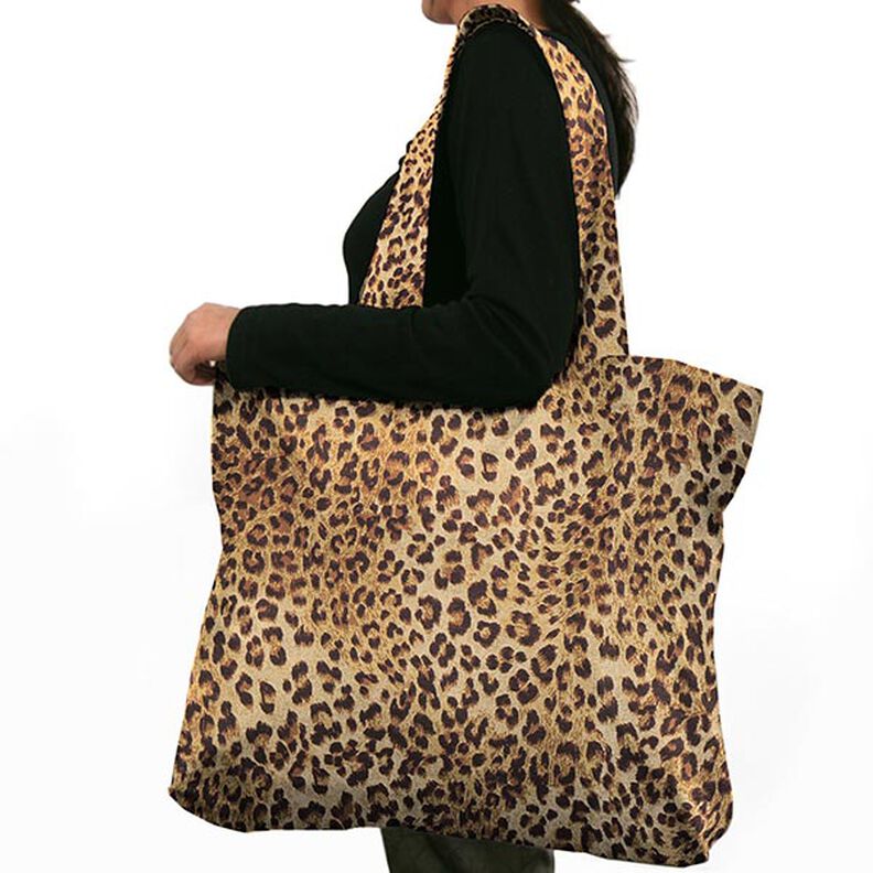 Jacquard gobelin Leopard – beige,  image number 6