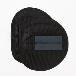 Skulderpuder til frakker og jakker [17 x 14,5 cm] | YKK – sort, 