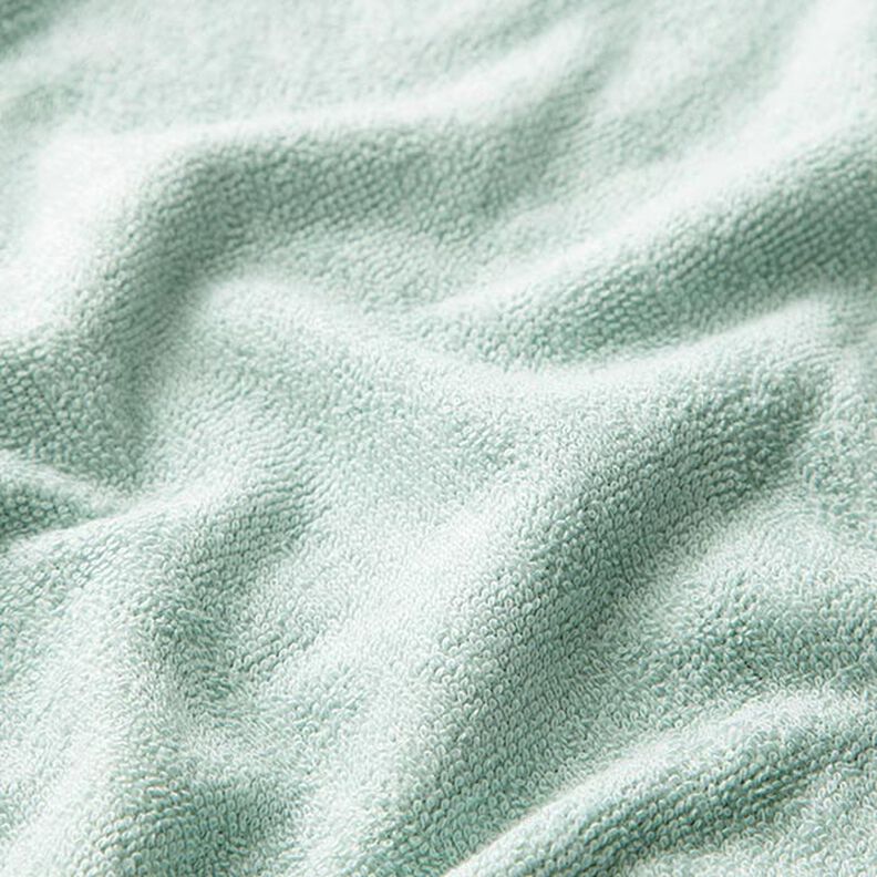 Hyggefrotte Bambus Ensfarvet – aquablå,  image number 4