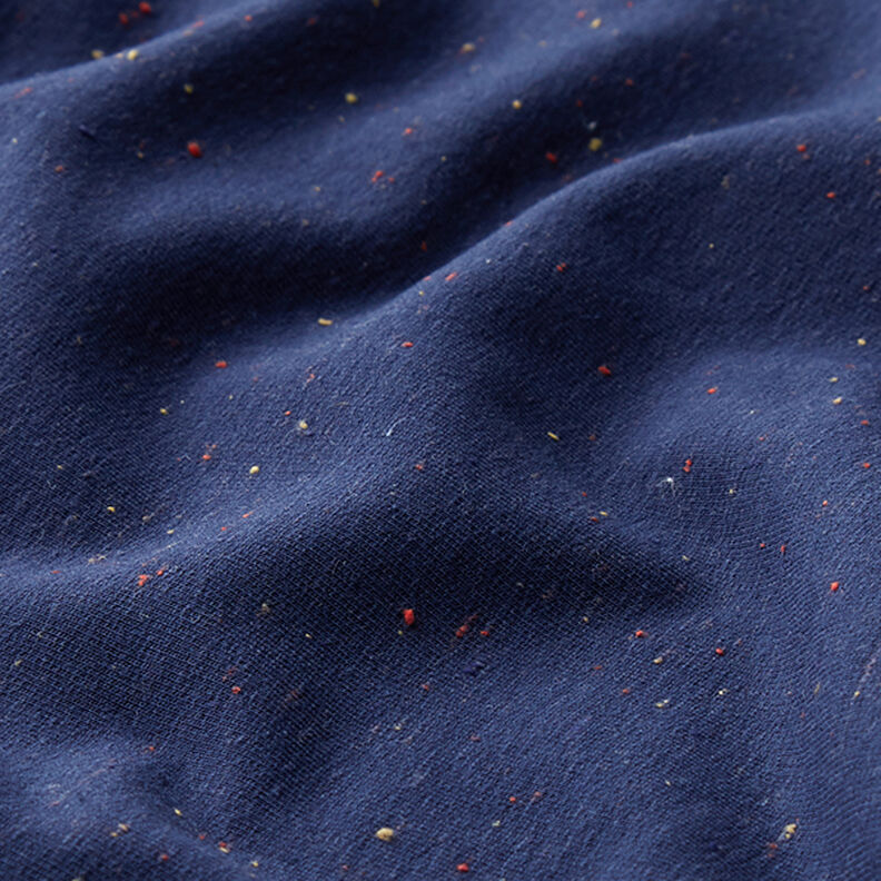 Hyggesweat farverige drys – marineblå,  image number 2