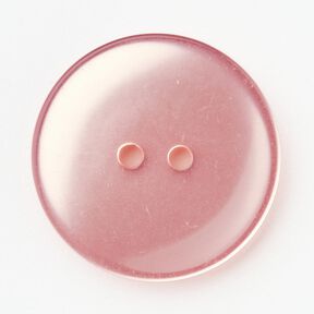 2-hulsknap blank [&Oslash; 25 mm] &ndash; rosa, 