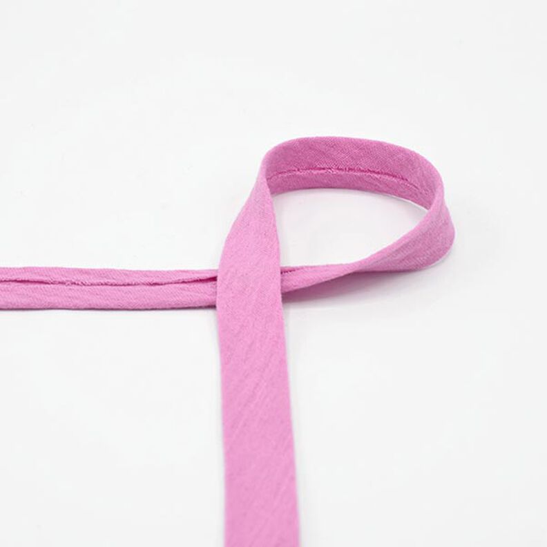 Skråbånd Musselin [20 mm] – rosa,  image number 1
