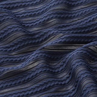 Jersey fletmønster – marineblå, 