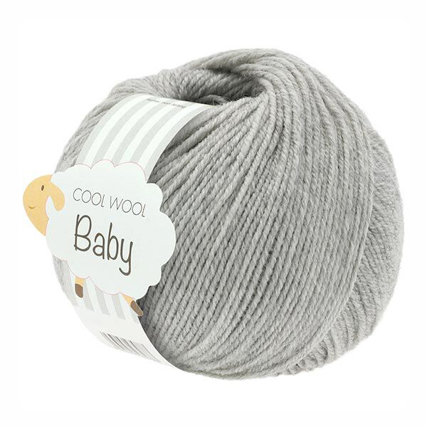 Cool Wool Baby, 50g | Lana Grossa – lysegrå,  image number 1