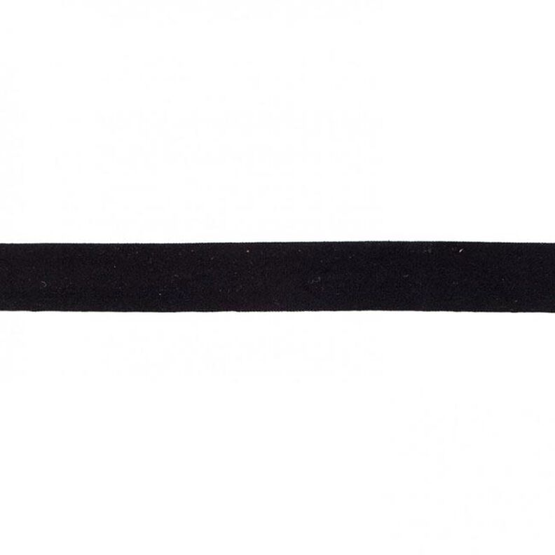 Elastisk indfatningsbånd  mat [20 mm] – sort,  image number 1