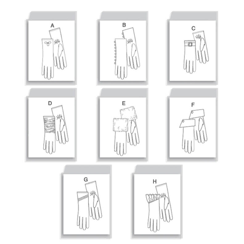 Handsker, Vogue 8311,  image number 9