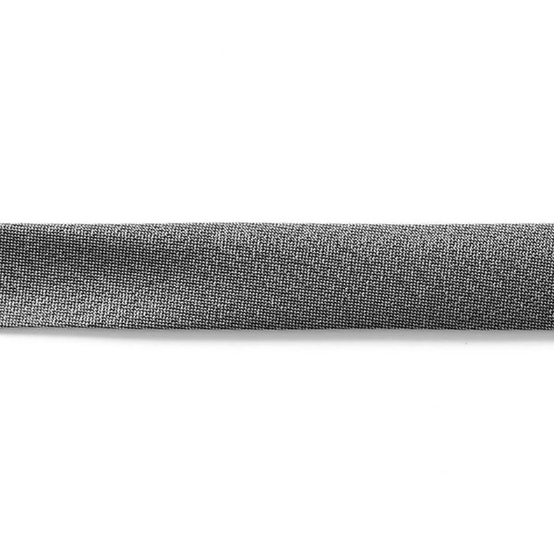 Skråbånd Metallisk [20 mm] – sort,  image number 2